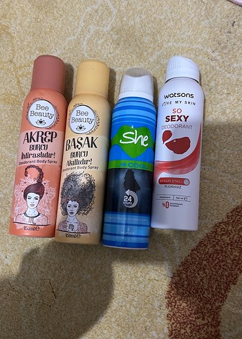 Kadın Deodorant Seti 4'lü Çeşitler - Görsel 3