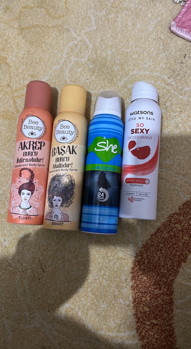 Kadın Deodorant Seti 4'lü Çeşitler - Görsel 5