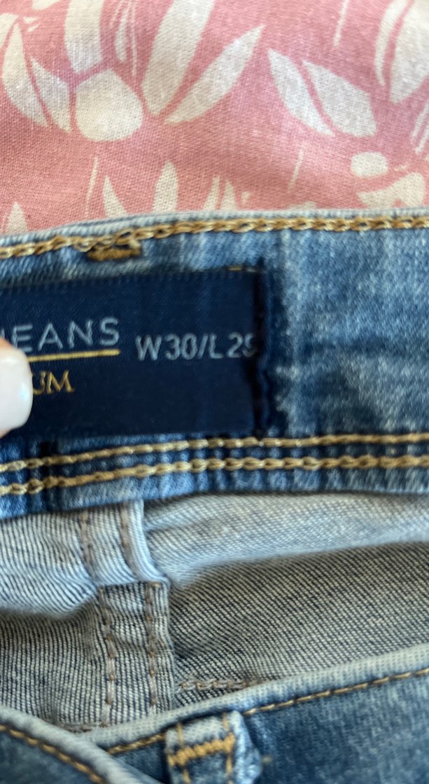 Erkek Mavi Denim Bol Kesim Günlük Jean - Görsel 4