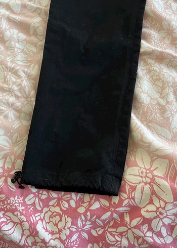 Erkek Siyah Rahat Kesim Sokak Stili Pantolon - Görsel 3