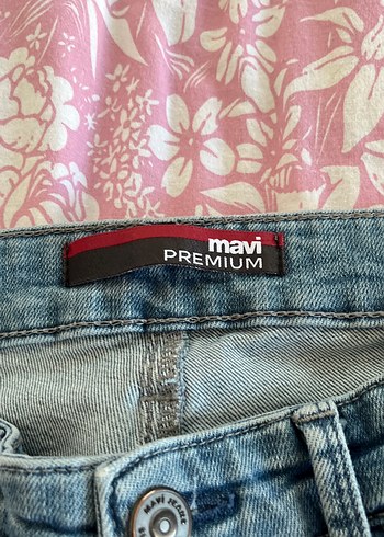 Gri Bol Kesim Midi Boy Denim Erkek Kot Pantolon - Görsel 4