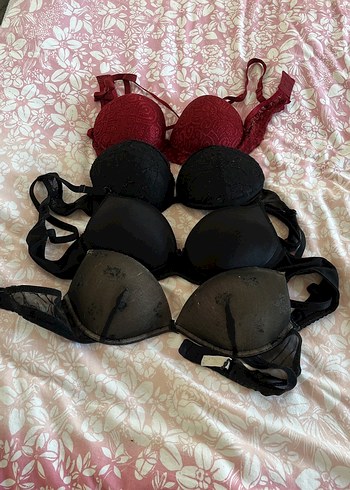 Bordo ve Siyah 85 beden dolgulu - Görsel 2