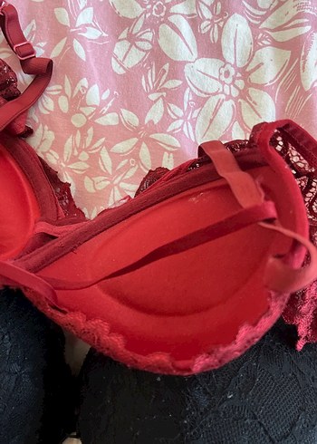 Bordo ve Siyah 85 beden dolgulu - Görsel 3