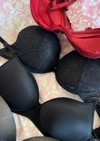 Bordo ve Siyah 85 beden dolgulu - Görsel 4