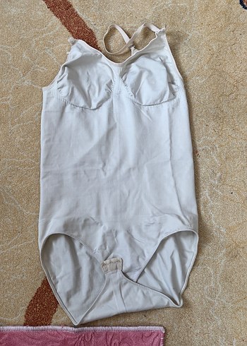 Beyaz Fitted Emzirme Korsesi Midi Boy - Görsel 3