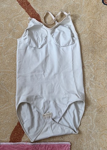 Beyaz Fitted Emzirme Korsesi Midi Boy - Görsel 2