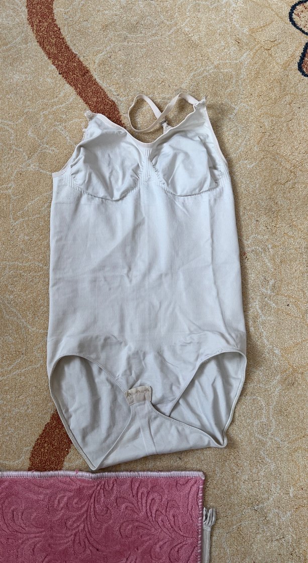 Beyaz Fitted Emzirme Korsesi Midi Boy - Görsel 4