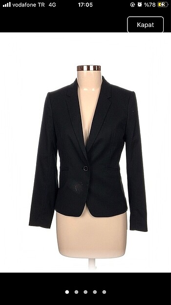 blazer ceket h&m