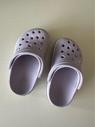24 Beden mor Renk Crocs 7c terlik