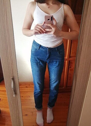 xl Beden mavi Renk Pantolon