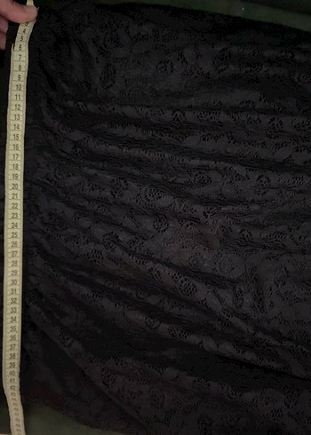 l Beden siyah Renk Siyah Uzun Drapeli Gotik Etek