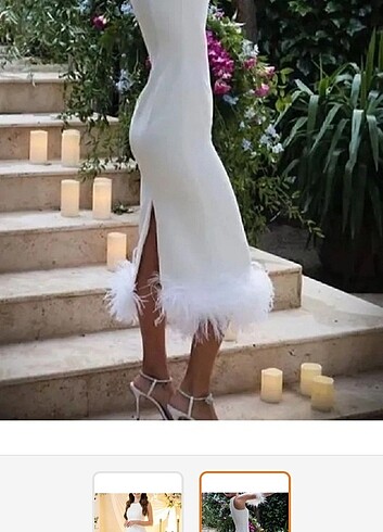 Diğer Nikah elbisesi Beyaz elbise