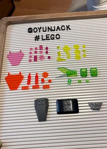 Çok Renkli Lego Parçaları Seti