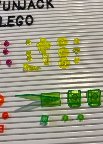  Beden Çok Renkli Lego Parçaları Seti