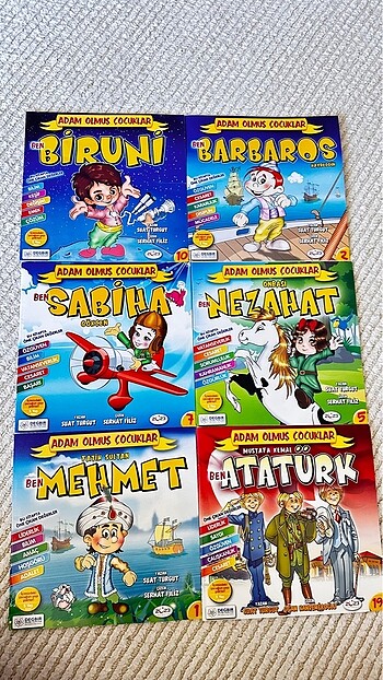 Adam olmuş çocuklar kitap seti