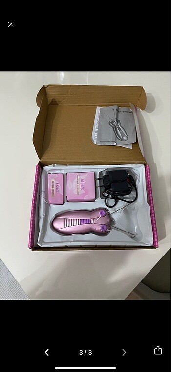 Braun İpli epilasyon aleti