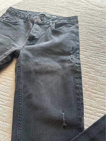 32 Beden gri Renk Koton 32-30 kot pantalon 2