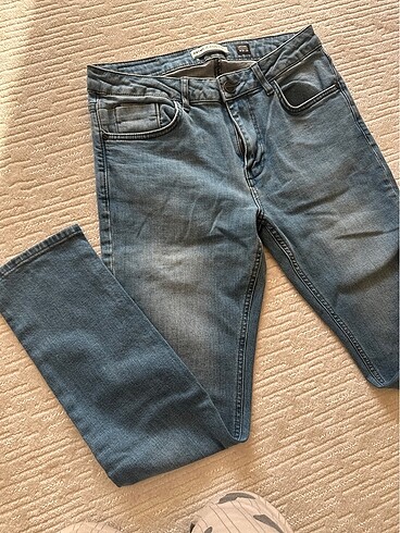 32 Beden mavi Renk Koton 32-30 koton pantalon 4