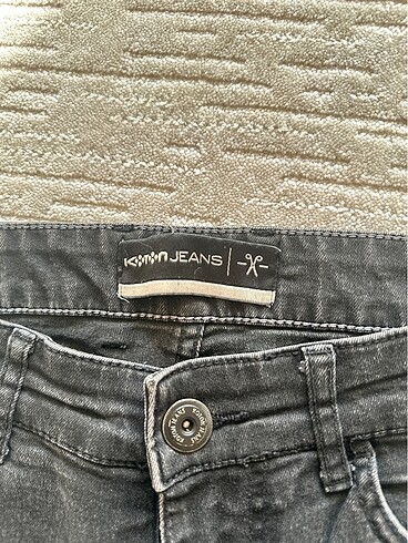 32 Beden gri Renk Koton 32-30 kot pantalon 8