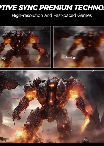 SIFIR GARANTİLİ 320HZ Koorui G2511E 24.5 İnç Monitör, IPS FHD - Görsel 8