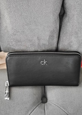 Calvin Klein Ck Siyah Uzun Cuzdan Orijinal