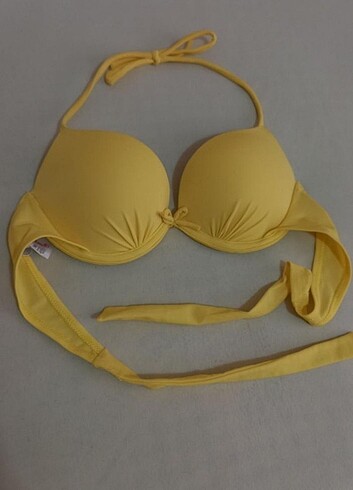 Penti sarı bikini üstü 