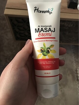 At kestaneli masaj kremi