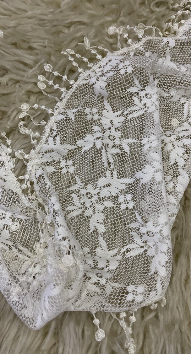 Dantel Detaylı Bohem Kadın Şal - Görsel 2