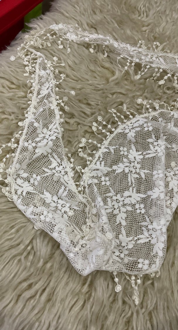 Dantel Detaylı Bohem Kadın Şal - Görsel 3