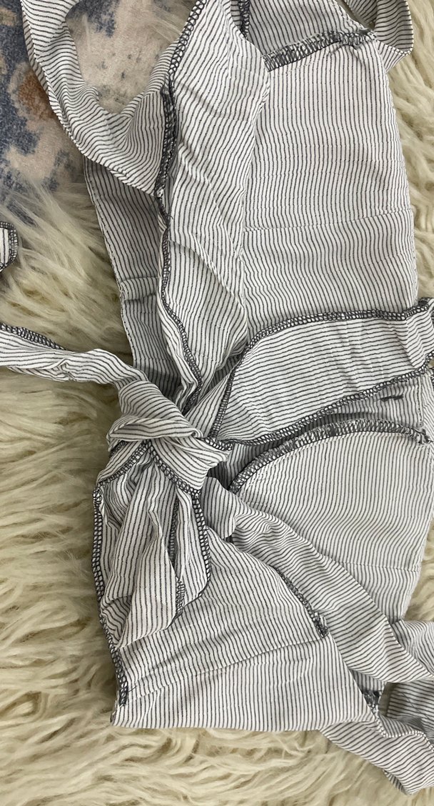 Gri Zebra Desenli Bohem Büstiyer - Görsel 4