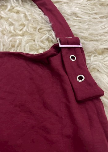 Bordo Kadın Günlük Omuz Çantası - Görsel 2