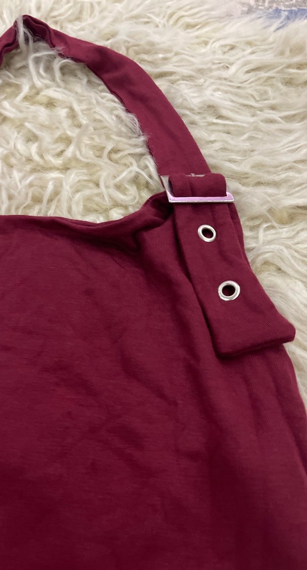 Bordo Kadın Günlük Omuz Çantası - Görsel 2