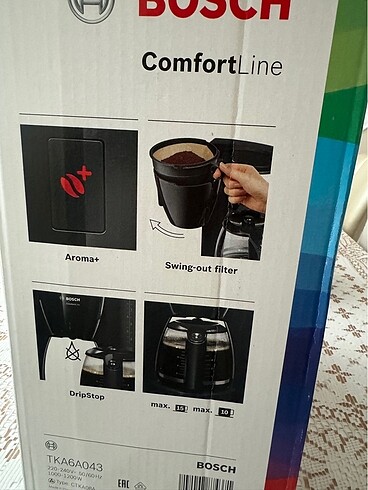 Bosch Bosch comfort line kahve makinası