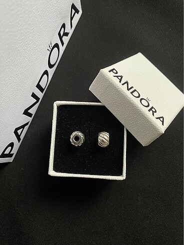 2 adet Pandora klips charm