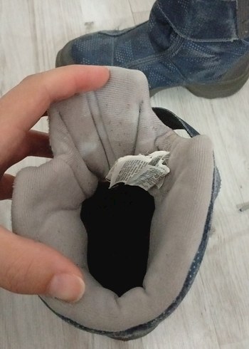 31 Beden mavi Renk Mavi Gri decathlon kar botu