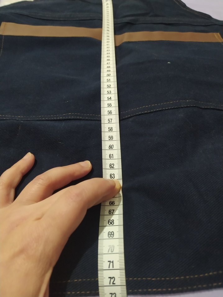 Lacivert İşçi  Önlüğü - Görsel 3