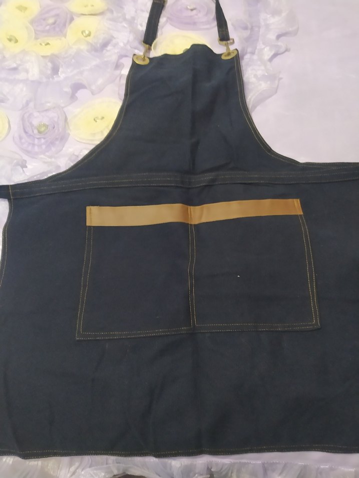Lacivert İşçi  Önlüğü - Görsel 2
