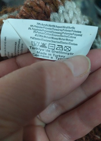 Bohem Tarzı Örgü Kadın Bere - Görsel 6