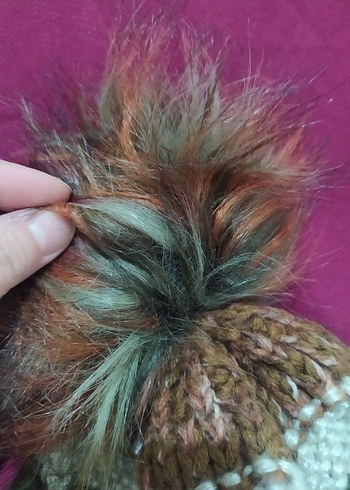 Bohem Tarzı Örgü Kadın Bere - Görsel 3