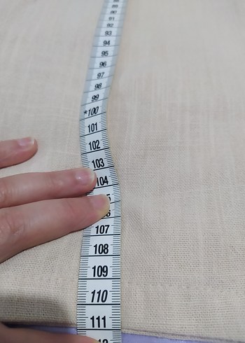 Bej Keten Rahat Kesim Erkek Pantolon - Görsel 3