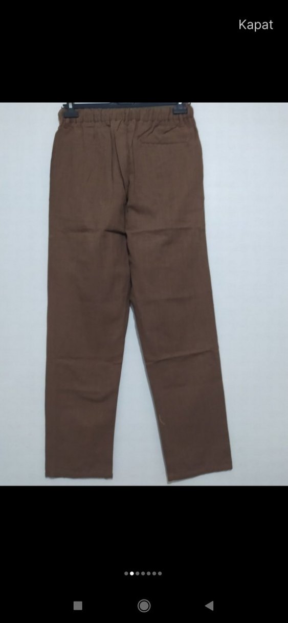 Keten Pantolon - Görsel 2