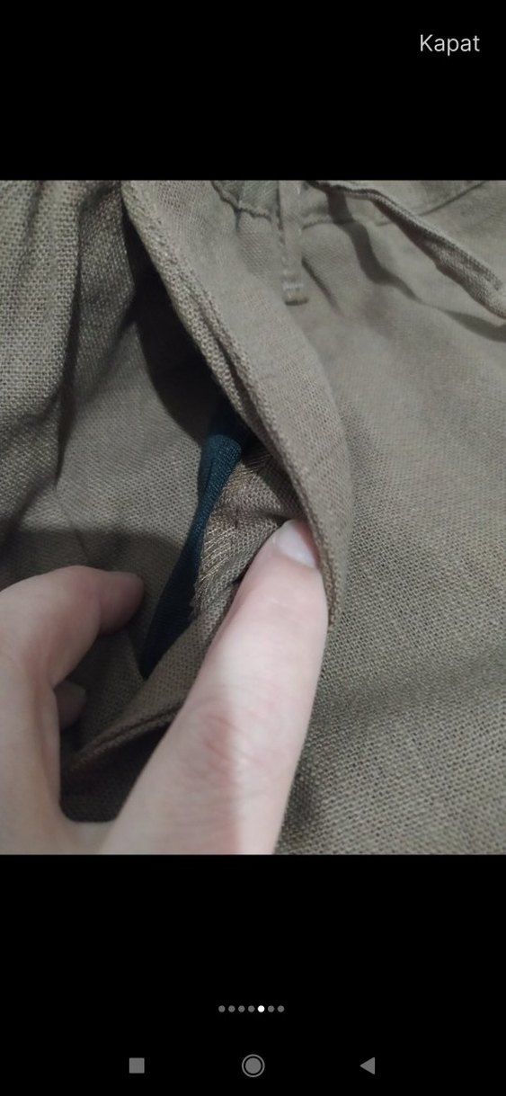 Keten Pantolon - Görsel 5