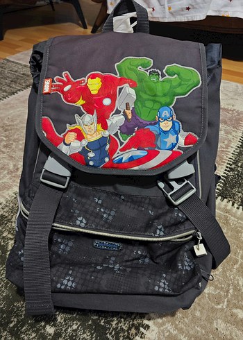 Samsonite Marvel Temalı Gri Çocuk Okul Çantası