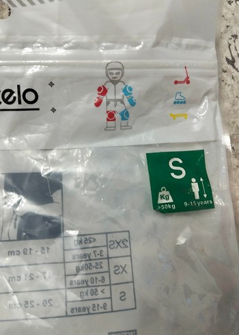 Siyah Dizlikleri dirseklik eşlik özel 9 15 yaş - Görsel 4