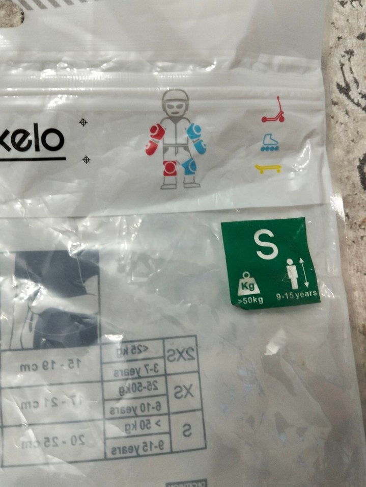 Siyah Dizlikleri dirseklik eşlik özel 9 15 yaş - Görsel 4