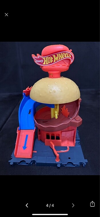 Hor whells hamburger