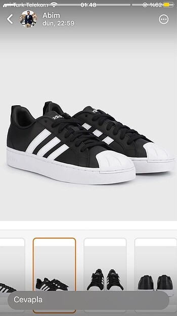 Adidas erkek spor ayakkabı