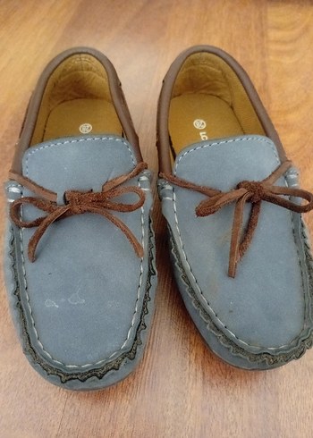 LC Waikiki Mavi Süet Erkek Çocuk Loafer Ayakkabı