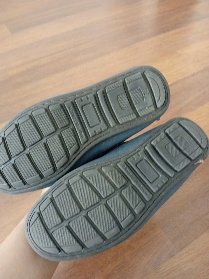 Mavi Süet Erkek Çocuk Loafer Ayakkabı - Görsel 5