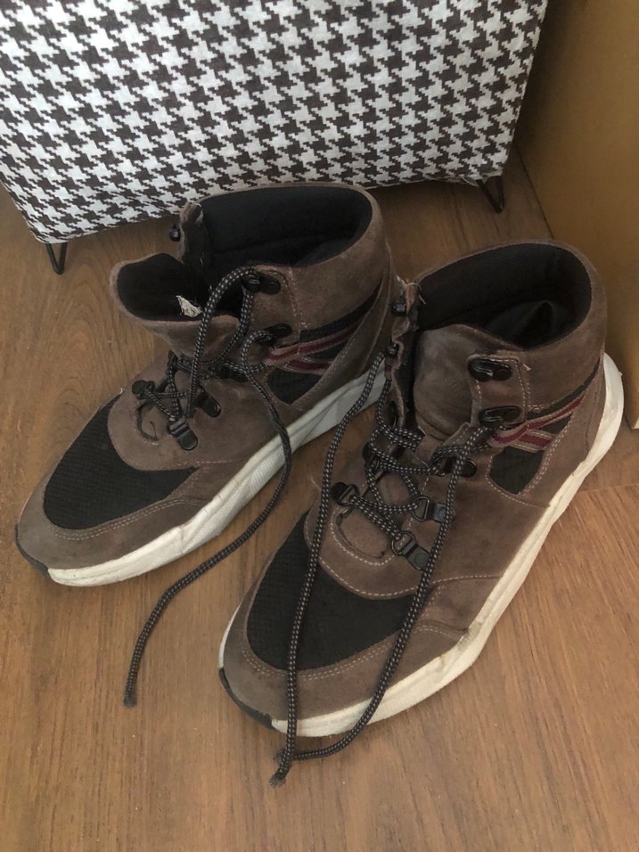 Lumberjack Bağcıklı Kahverengi Erkek Bot - Görsel 2